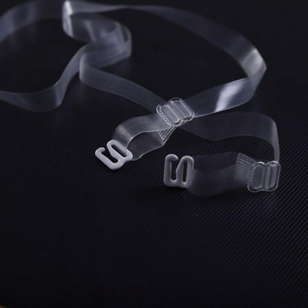 

Women s Transparent Bra Straps Widened Frosted Invisible Adjustable Underwear Non-Slip Accessories 1 Pair