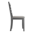thumbnail image 5 of Castle Place Classic Wooden Dining Chair, Set of 2, Grey, 5 of 8