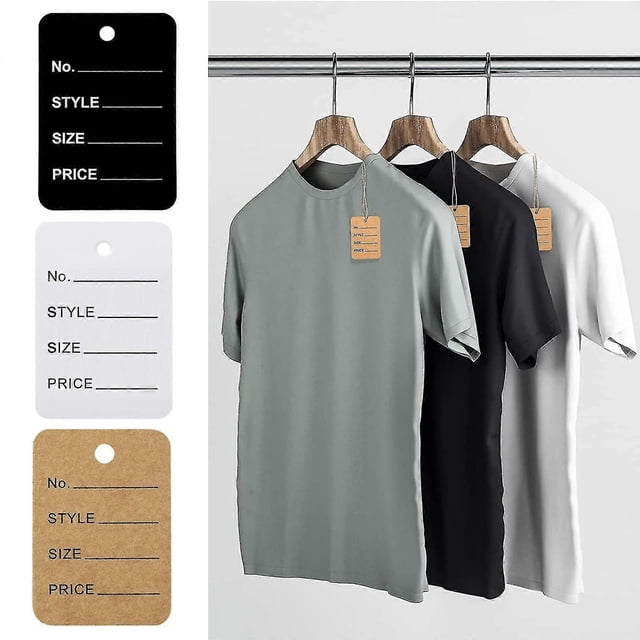 1000 Pcs Price Tags Jewelry Clothing Display Tags For Clothes Retail Store