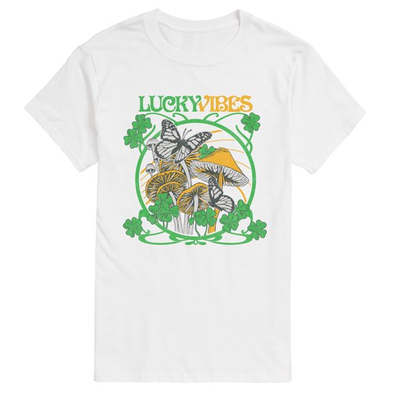Instant Message - Lucky Vibes Short Sleeve Graphic T-Shirt