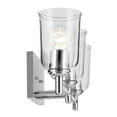 thumbnail image 2 of 45574CHCLR Kichler Lighting Shailene - 3 Light Bath Vanity-8.25 Inches Tall and 21 Inches Wide-Chrome Finish, 2 of 5