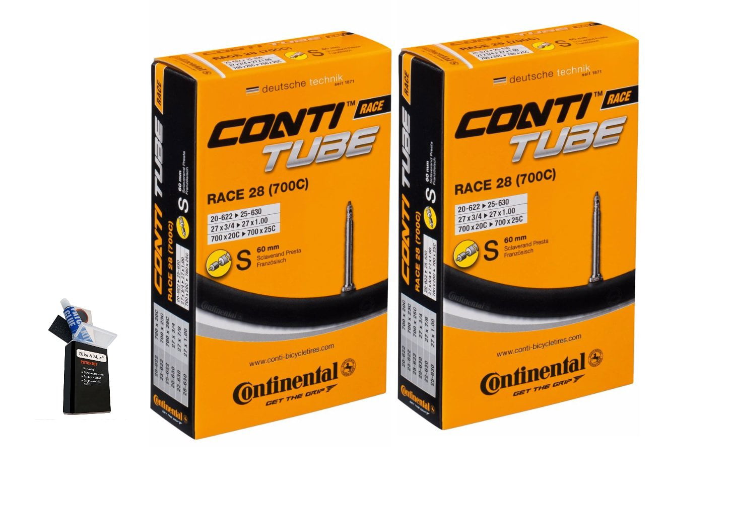 Continental 26 X 1.25 1.75 42mm Presta Valve Tube for sale online 