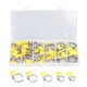 thumbnail image 1 of 44 Pcs Key Hose Clamp Stainless Steel Reusable Adjustment Worm Gear Clamp Clip for Pipeline, 1 of 5