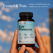 Eye Pressure Support Capsules, Eye Vitamins with Lutein and Zeaxanthin, 30 Count