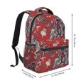 thumbnail image 2 of Haiem Dragons2 Printed School Backpack,Casual Travel Lightweight Backpack,Durable Comfortable Multifunctional Backpack,Laptop Backpack, 2 of 5
