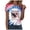 Dark Blue, variant on 250Th Anniversary USA Shirt Womens 1776-2026 250Th Anniversary American Flag Women Shirts (Dark Blue,XL)