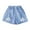 I, variant on Kids Girls Summer Fashion Skirts Shorts Children's Summer Thin Denim Jeans Pleated 3D Flower Pearl Fashion Shorts High Waist