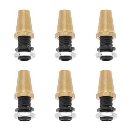 

6pcs Light Cable Grip M10 Thread Strain Relief Connector DIY Cable Gland