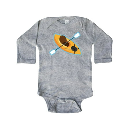

Inktastic Colorful Kayak Gift Baby Boy or Baby Girl Long Sleeve Bodysuit
