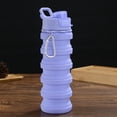 thumbnail image 3 of TheFound Portable Collapsible Silicone Water Bottle with Lid Foldable Kettle, 3 of 5
