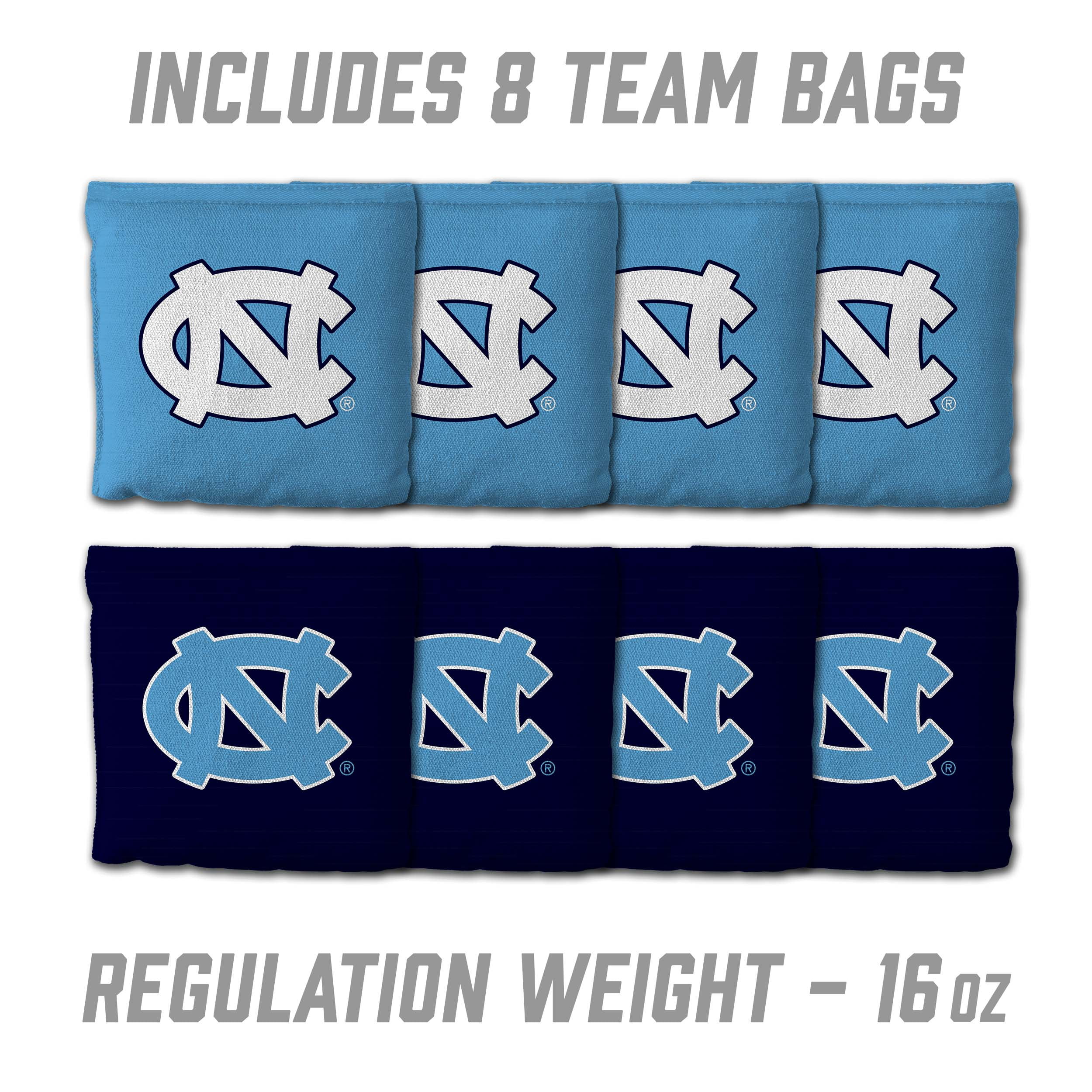 North Carolina Tar Heels 2x3 MDF Cornhole Game Set