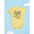 thumbnail image 3 of Be A Light For All To See Bodysuit Infant -Smartprints Designs,  18 Months, 3 of 4