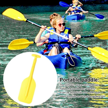 Kayak Paddle Telescoping Canoe Emergency Boat Telescopic Aluminum Alloy ...