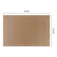 thumbnail image 4 of REGALWOVEN Placemats Set of 8 Placemats for Dining Table Decor Indoor Outdoor Washable Kitchen Table Mat Wipe Clean Coffee 18*12in, 4 of 7