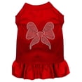 thumbnail image 3 of Pet Dog  Cat Dress Rhinestone, "Bow", 3 of 10