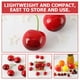 thumbnail image 2 of 10 pares Artificial Cherry Poly Foams Simulación de cereza Decoración de la cereza, 2 of 4