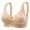 Beige Womens Bras, variant on Womens Wireless Bras BC Cup Push Up Bralettes for Women Lightly Lined Full Coverage Underwear Tshirt Bra