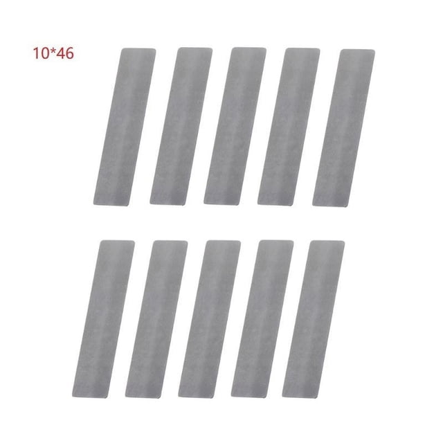 BTOER 10 Pcs Plaque de Soupape pour Compresseur Piston Compresseur pour Plaque de Soupape Plaque en Acier Shrapnel Entretoise Pièces de Rechange pour Compresseur d'Air