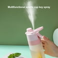 thumbnail image 4 of Water Bottle With Brush Vaporizing Spray Jugs 650ml Portable Leakproof Large Capacity Cups For Outdoor Sports, 4 of 16