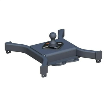 CURT 16090 Spyder 5th Wheel to Gooseneck Adapter Hitch, Fits Industry-Standard Rails, 30,000 lbs, 2-5/16-Inch Ball