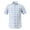 44 White, variant on guisaled Plaid Shirts for Men Button Down Short Sleeve Work Shirts Casual Western Dress Shirts Slim Fit Business Office formal Tops