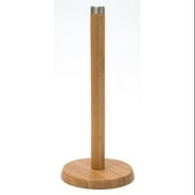 Lipper Bamboo Standing Papertowel Holder With Metal Tip