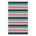 thumbnail image 1 of 3'x5' Fourline Stripe Polyweave Outdoor Rug, 1 of 5