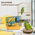 thumbnail image 4 of 8 Pcs Natural Wood Bird Perches, Bird Cage Accessories, Bird Toys for Parakeets, Cockatiel, Conure, Budgie, 4 of 8