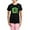 With Pink Camo Pant, variant on CafePress - Happy St Patricks Day Bull M Women's Dark Pajamas - Women's Short Sleeve Print T-Shirt and Pants Dark Cotton Pajama Set