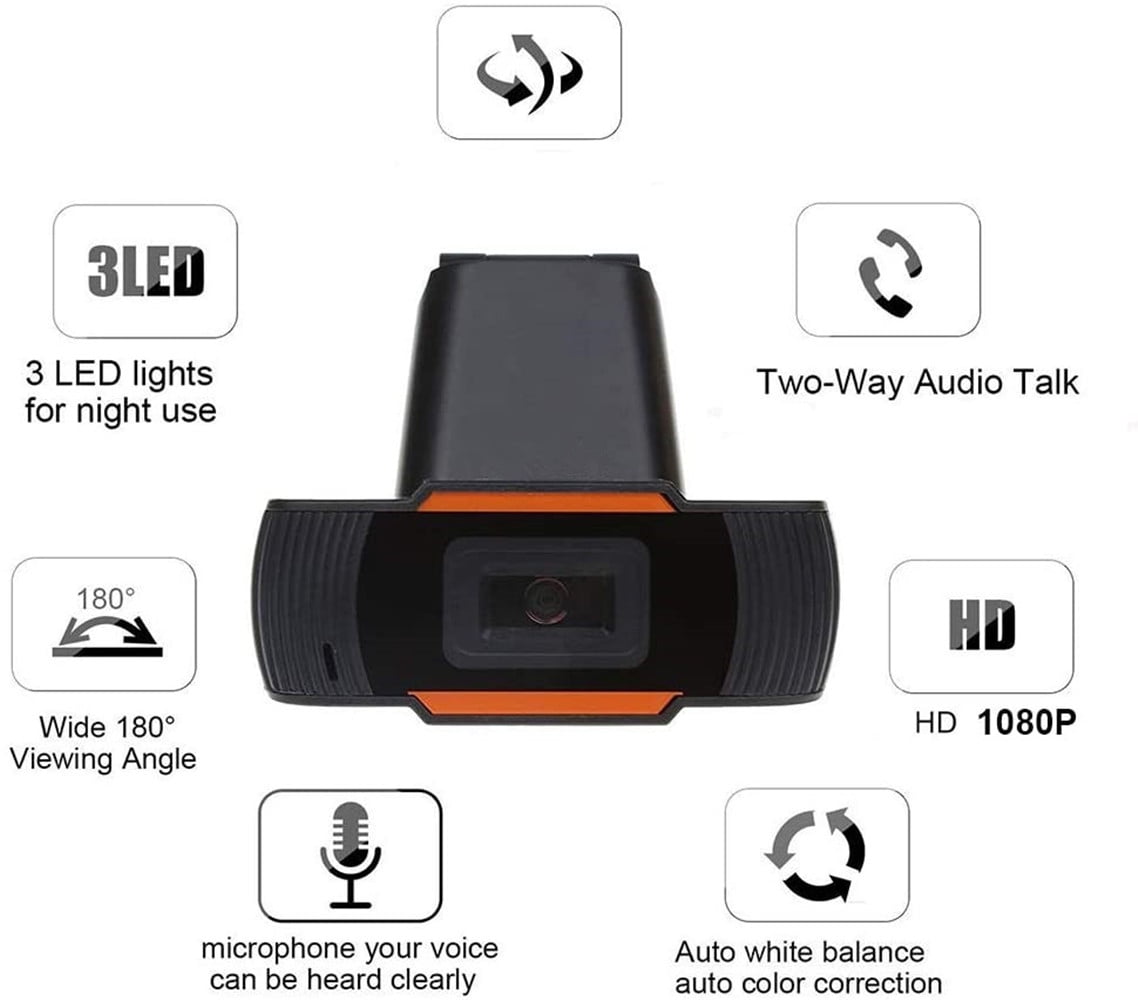 1080Pウェブカメラ HD 12.0M 30fps Windows vista 1080P在庫処分✨ウェブカメラ、NETUM HD 12.0Mピクセル