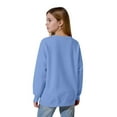 thumbnail image 4 of Garbnen Long Sleeve Shirt Girls Crewneck Sky Blue Teen Girl Shirt Basic Fall Preppy Trending Clothes for Teen Girls 13-14 Years, 4 of 6