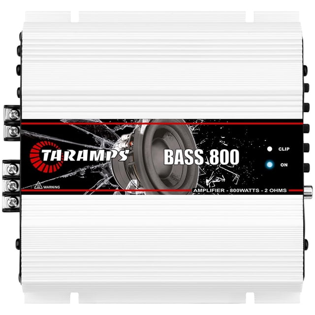 Amplificador Taramps Bass 800, 2 ohmios, monobloque, 800 W RMS, 1 canal