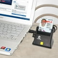thumbnail image 4 of Lector de tarjetas CAC ZOWEETEK Lector CAC Military USB 2.0, 4 of 9