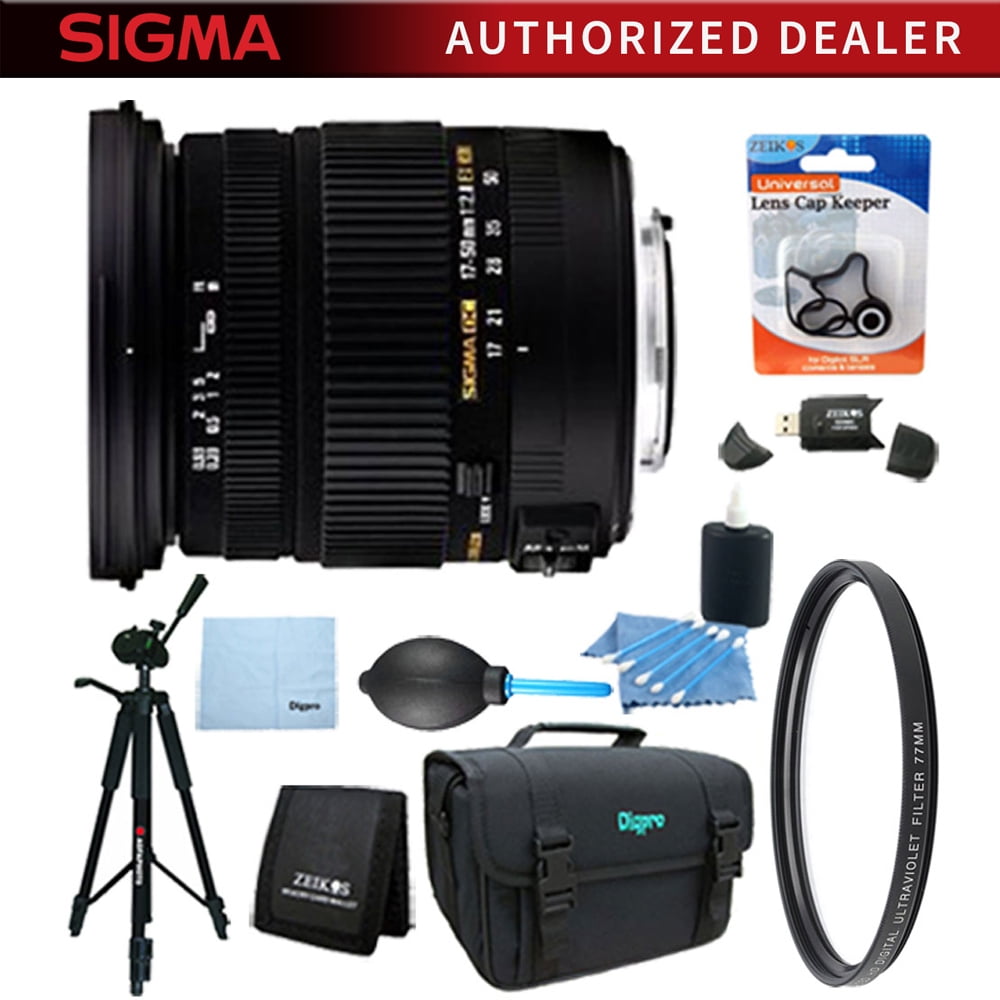 Sigma 17 50mm F 2 8 Ex Dc Os Hsm Fld Zoom Lens For Nikon Dslr Camera Includes Bonus Xit 60 Full Size Photo Video Tripod And More Walmart Com Walmart Com Sigma 17 50mm F 2 8 Ex Dc Os Hsm Fld Zoom Lens For Nikon Dslr Camera Includes Bonus Xit 60 Full Size Photo Video Tripod And More Walmart Com Walmart Com