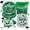 GREEN, variant on 168pcs 2026 Graduation Decorations, Graduation Party Supplies 2026 Includes Plates, Cups, Napkins, Cutlery, 2026 College High School Graduation Party Decorations | 24 Guests (Red/Blue/Green/Orange)