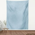 thumbnail image 4 of Ambesonne Star Fabric by the Yard Upholstery, Sky Elements on a Pale Blue, 3 Yards, Dark Sky Blue, 4 of 5