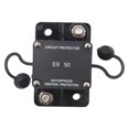 thumbnail image 1 of Disjoncteur à Fusible 32V/50A Étanche IP67 Réinitialisation Automatique pour Audio de Voiture Marine, 1 of 7