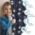 thumbnail image 3 of Pioneer Flower Floral Print Pattern Teens Curtains,Teens Insulated Curtains Set Of 2,Bedroom Essentials,Toddler Room Decor 42"x63", 3 of 5