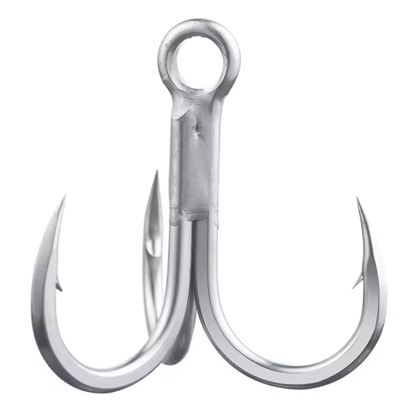 5Packs BKK Raptor-Z 6071-4X-HG Treble Fishing Hooks 4# 2# 1# 1/0# 2/0# 3/0# 4/0# 5/0# Sea Fishing Big games Anti-Rust Coating