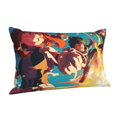 thumbnail image 2 of Anime My Hero Academia Pillowcase Cushion Pillow Covers With Hidden Zipper Pillow Case Decor For Bed Dorm Sofa Couch Car 16"x24", 2 of 8