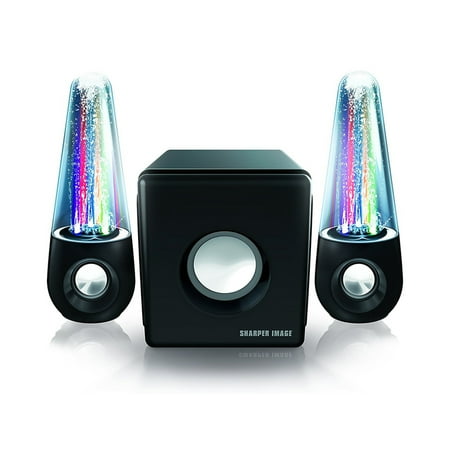 UPC 680079650155 product image for Sharper Image SBT5002 Water & Light Show Bluetooth Speakers Black | upcitemdb.com