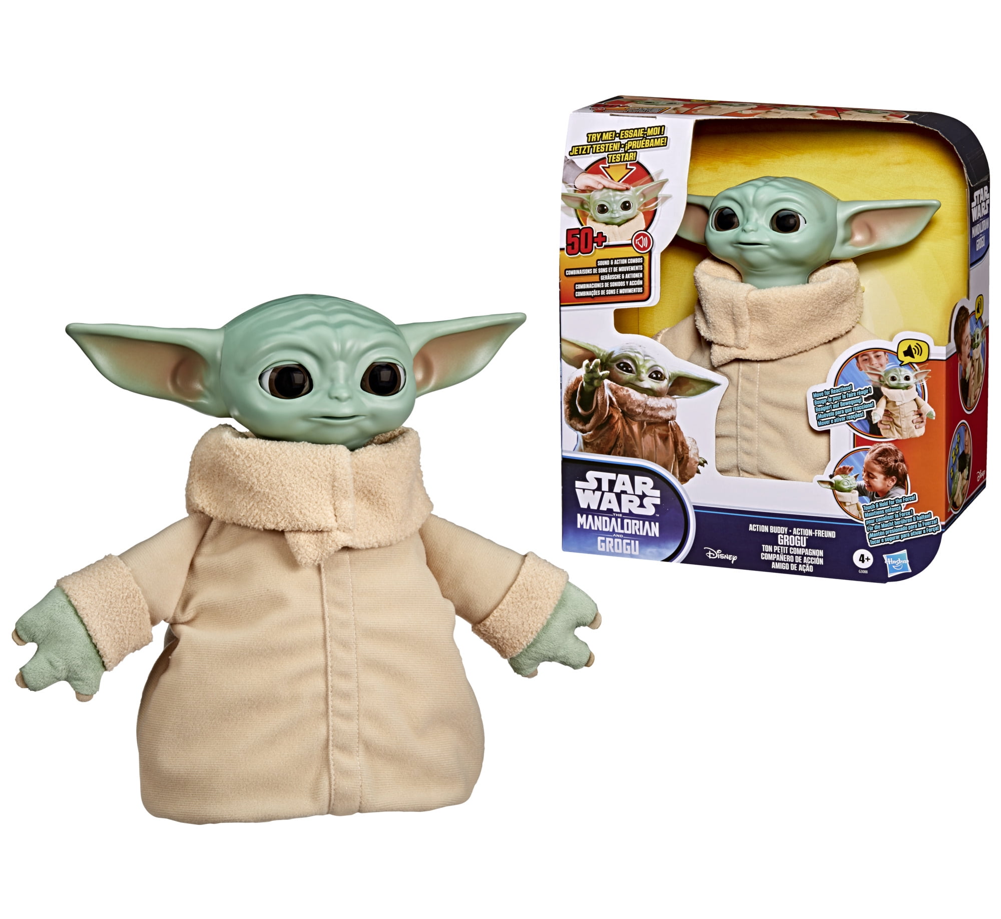 Star Wars Grogu Ton petit compagnon, animatronique de 25 cm
