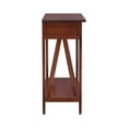 thumbnail image 4 of Linon Titian Wood One Drawer Console Table in Brown, 4 of 14