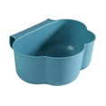 thumbnail image 1 of Hanging Storage Basket Organizer Trash Can Shelf Home Kitchen Tool (Blue), 1 of 9