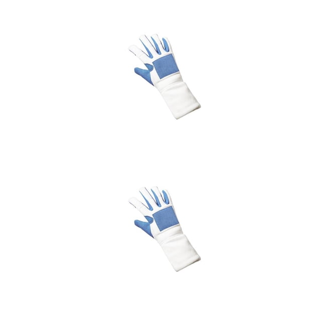 Eigraketly Guante de esgrima, portátil, reutilizable, lavable, reemplazo colorido, adultos, niños, hombres, mujeres, equipo de guantes de Derecha METRO 2piezas