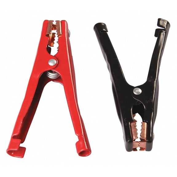 Westward Med Duty Booster Cable Clamp,400A,Rd/Blk 23PC38