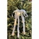 thumbnail image 2 of Juego de 10 lazos de terciopelo para árbol de Navidad y burdeos | Tela de poliéster lujosa de 9"x14" | Anclajes de torsión | Decoración de guirnaldas de corona | Decoración navideña elegante y, 2 of 4