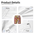 thumbnail image 5 of Cauagu Fruit-Flavored Ice-Cream Print Swim Trunks for Men,Youth Boys Swim Shorts Compression Liner Beach Shorts Boys' Swimming Shorts 7-20 Years Bathing Suit-Small, 5 of 7