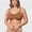 Khaki, variant on Plus Size Full Coverage Underwire Bra for Women Unlined T-Shirt Minimizer Bra Heavy Breast Large Bust Seamless Coolcomfort Everyday Bra Wide Strap Breathable Support, Khaki,3885E