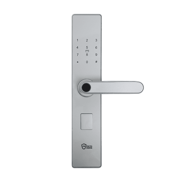Cerradura Digital Inteligente Bluetooth Plata